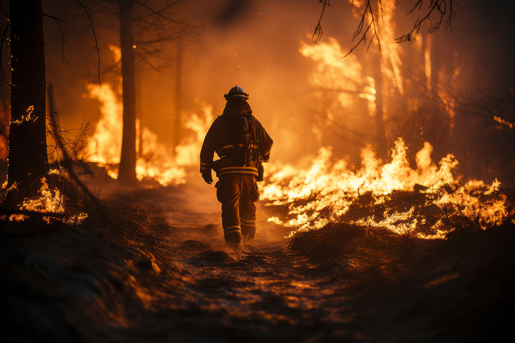 Incêndios. DGS desfaz mito do leite e deixa recomendações por causa do fumo